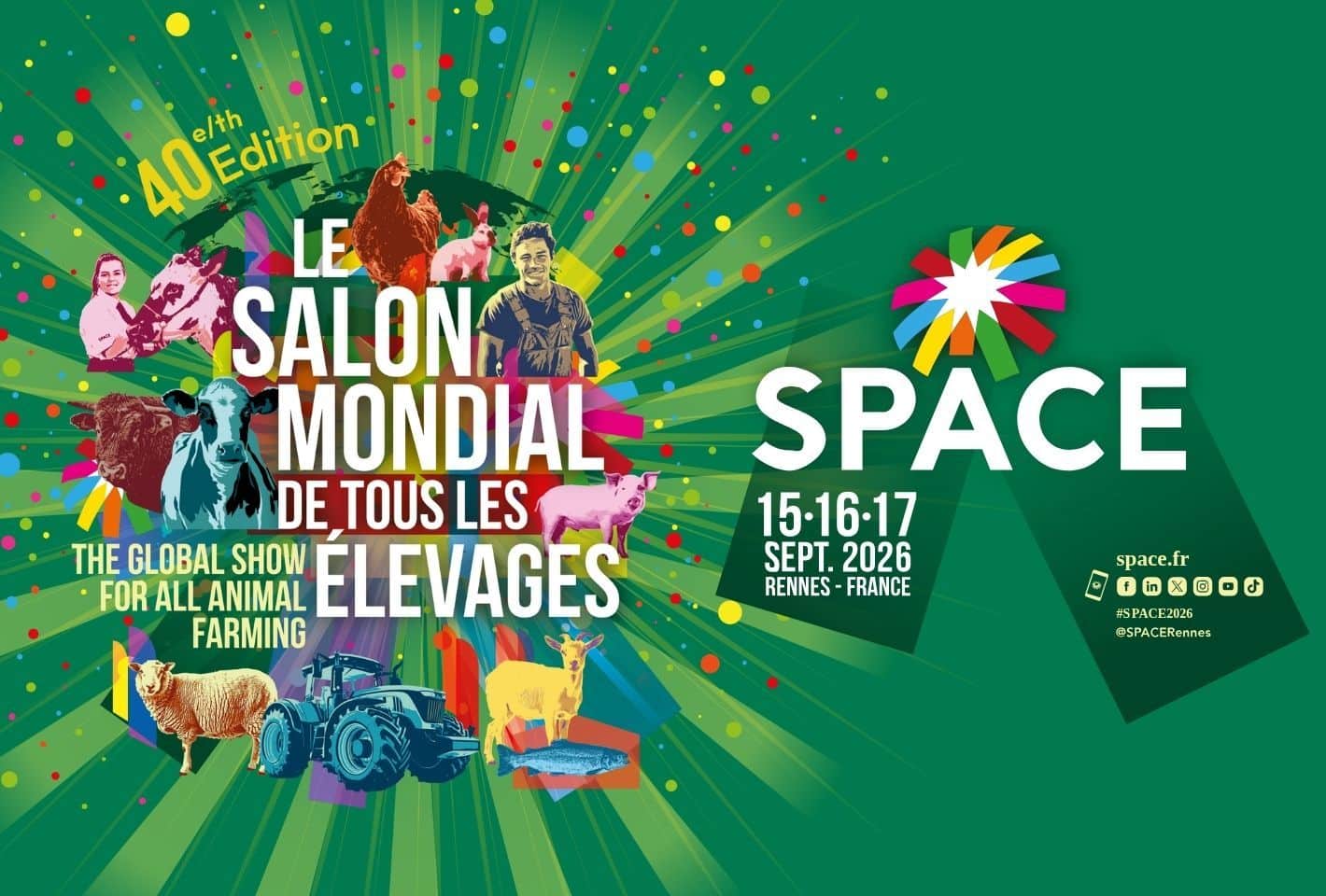 Affiche du space 2026