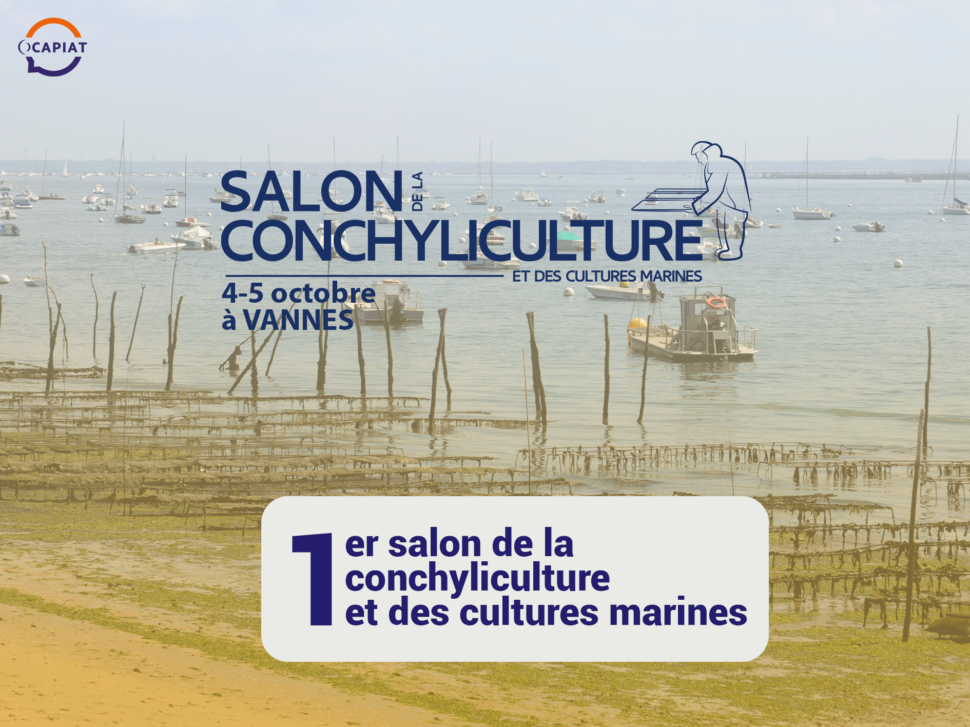 Visuel salon de la conchyliculture 2022