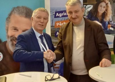 Signature convention avec le réseau EVA